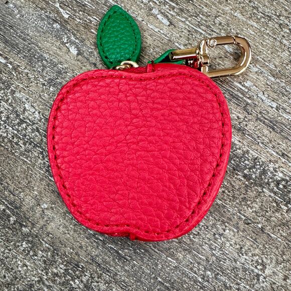 Apple Pouch Purse Charm Fruit Keychain NeW FAST SHIP - Picture 4 of 4